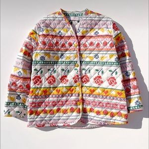 Lisa Says Gah quilted jacket